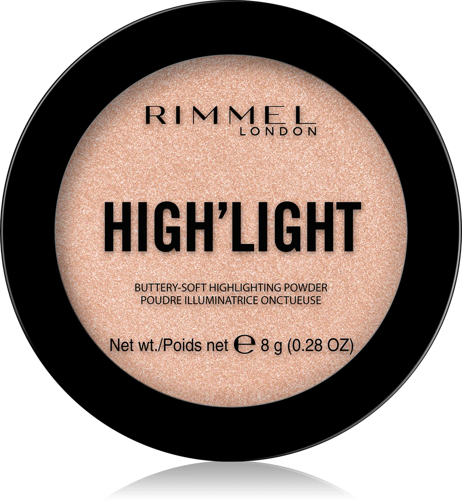 Rimmel Highlight brightening compact powder Farbton 002 Candelit 8 g