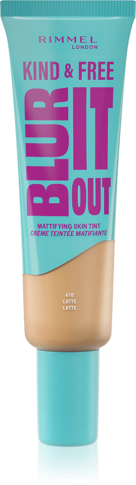 Rimmel Kind & Free Blur It Out light moisturizing make-up SPF 20 Farbton 410 Latte 30 ml