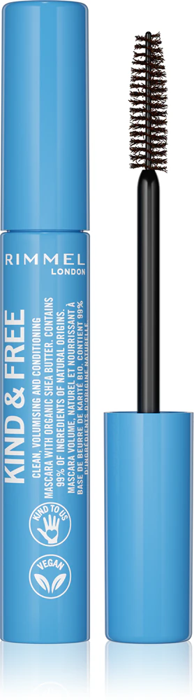 Rimmel Kind & Free Eyelash Lengthening Volume Mascara Farbton 002 Brown Black 7 ml