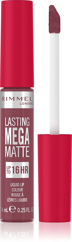 Rimmel Lasting Mega Matte Lightweight Matte Liquid Lipstick 16 Hours Farbton Ravishing Rose 7,4 ml