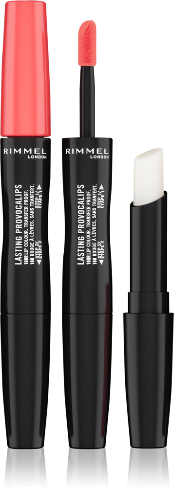 Rimmel Lasting Provocalips Double Ended long-lasting lipstick Farbton 600 Orange, You Comin? 3,5 g