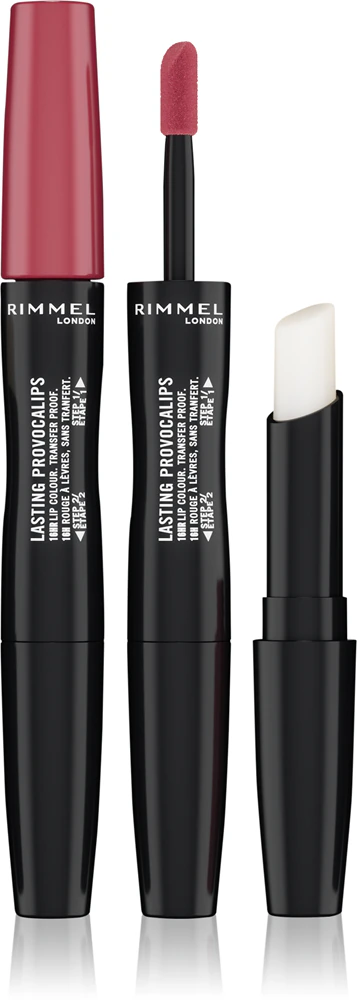 Rimmel Lasting Provocalips Double Ended long-lasting lipstick Farbton 210 Pinkcase Of Emergency 3,5 g