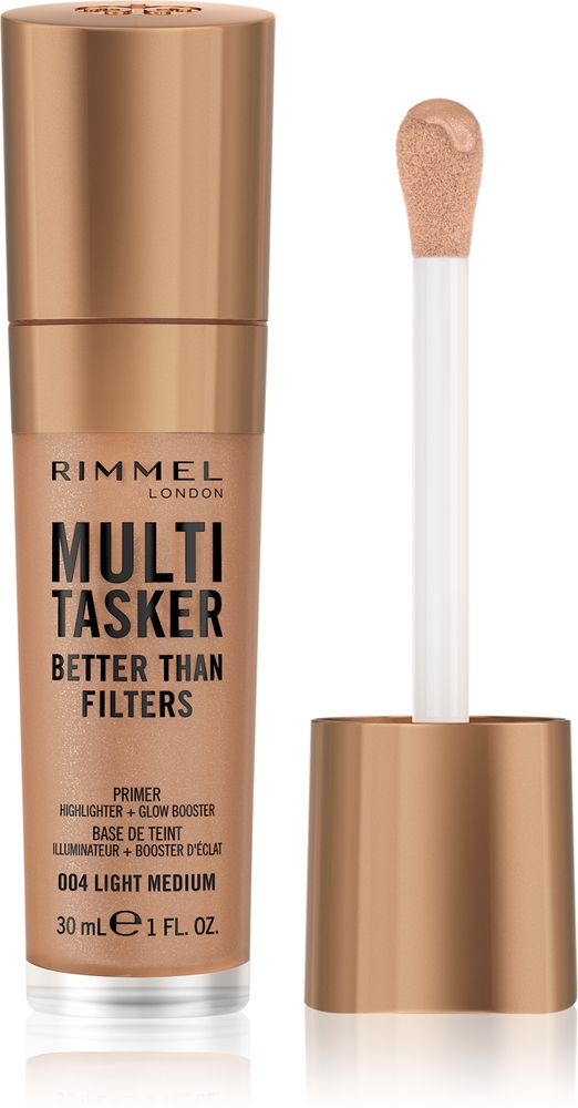 Rimmel Multi-Tasker Better Than Filters brightening makeup primer to unify skin tones Farbton 004 Light Medium 30 ml