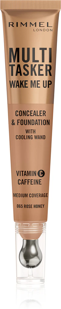 Rimmel Multi-Tasker Wake Me Up makeup and corrector for facial skin rejuvenation Farbton 65 Rose Honey 20 ml