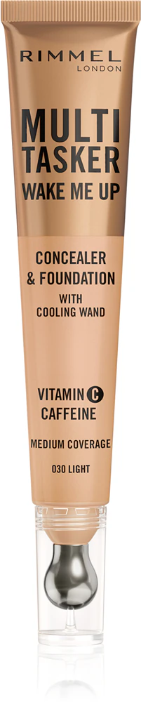Rimmel Multi-Tasker Wake Me Up makeup and corrector for facial skin rejuvenation Farbton 30 Light 20 ml