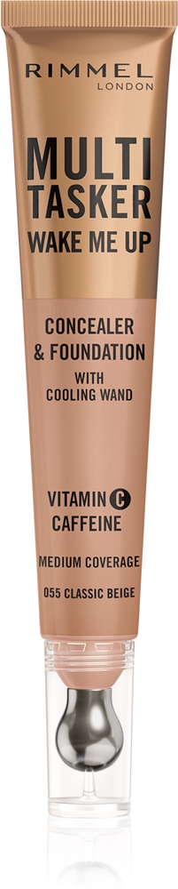 Rimmel Multi-Tasker Wake Me Up makeup and corrector for facial skin rejuvenation Farbton 55 Classic Beige 20 ml