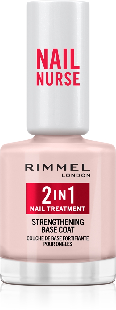 Rimmel Nail Nurse 2-in-1 basic nail polish with a strengthening effect