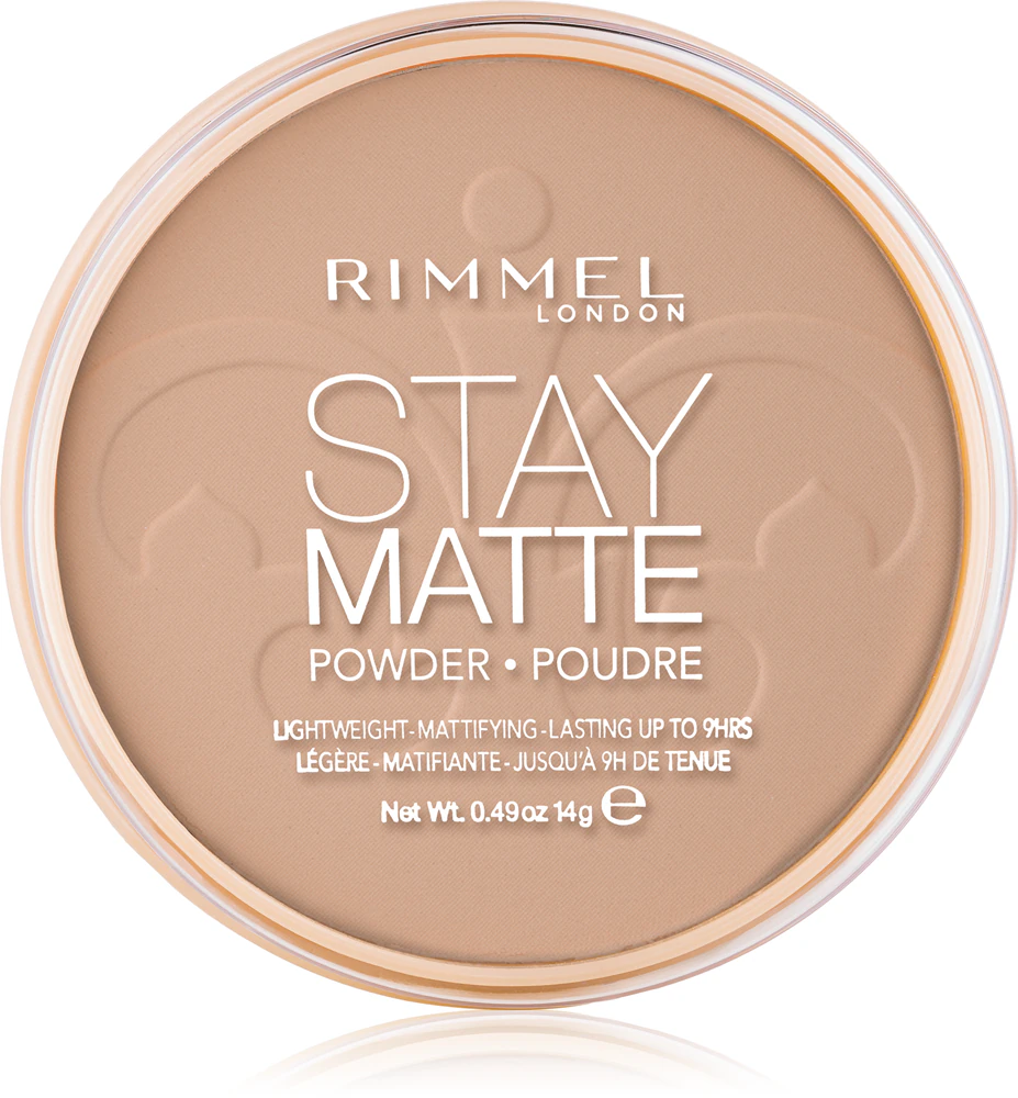 Rimmel Stay Matte Powder Farbton 010 Warm Honey 14 g