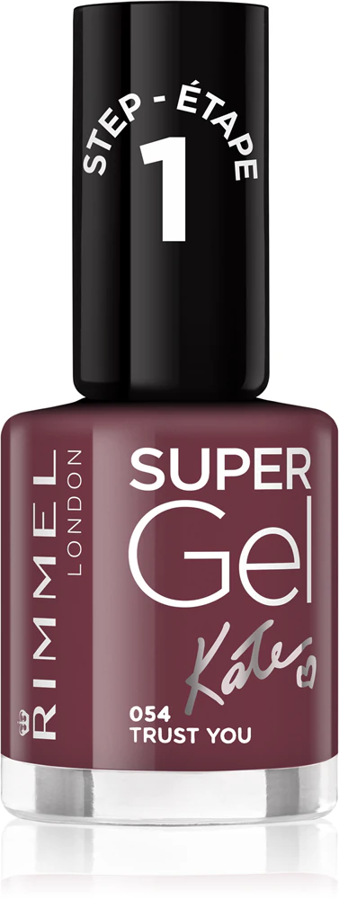 Rimmel Super Gel By Kate gel polish for fingernails - no UV/LED lamp required Farbton 054 Trust You 12 ml