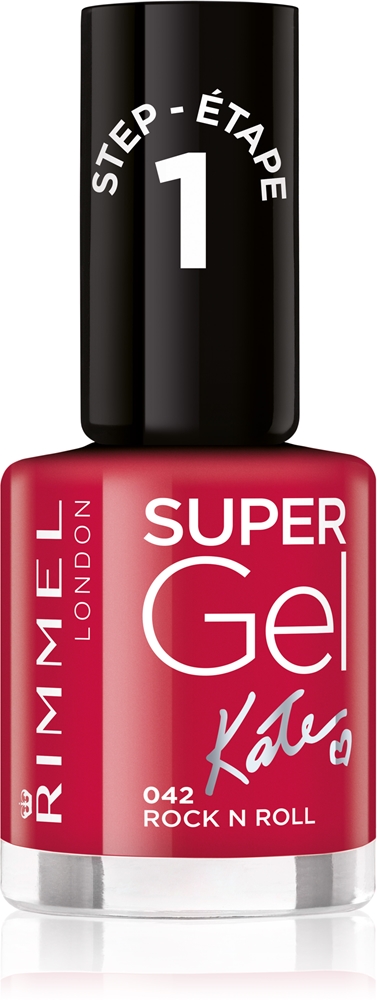 Rimmel Super Gel By Kate gel polish for fingernails - no UV/LED lamp required Farbton 042 Rock n Roll 12 ml