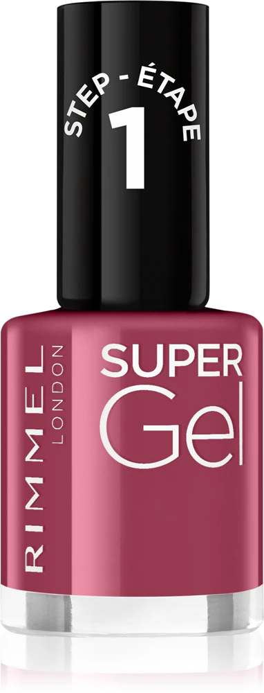 Rimmel Super Gel gel polish for fingernails - no UV/LED lamp required Farbton 030 Wild Gal 12 ml