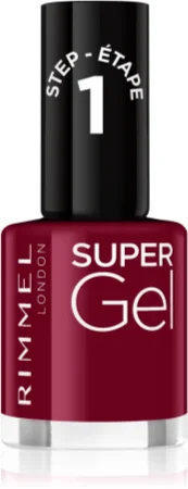 Rimmel Super Gel gel polish for fingernails - no UV/LED lamp required Farbton 043 Venus 12 ml