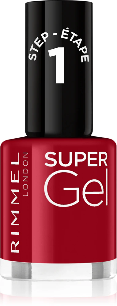 Rimmel Super Gel gel polish for fingernails - no UV/LED lamp required Farbton 056 Sexy Santa 12 ml