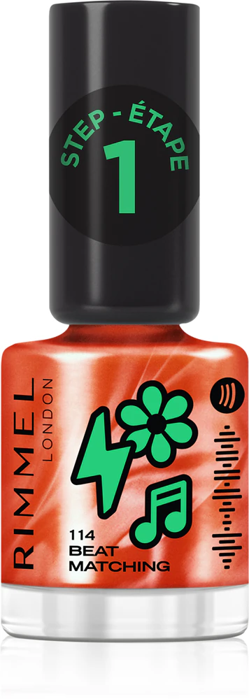 Rimmel Super Gel Lacquer nail polish Farbton 114 Beat Matching 12 ml