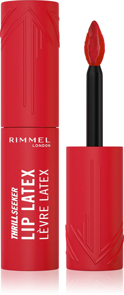Rimmel Thrill Seeker Lip Latex Liquid Lipstick Farbton 400 Rimmel Red 6 ml