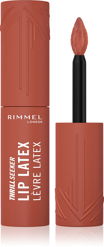 Rimmel Thrill Seeker Lip Latex Liquid Lipstick Farbton 250 Honey Bun 6 ml
