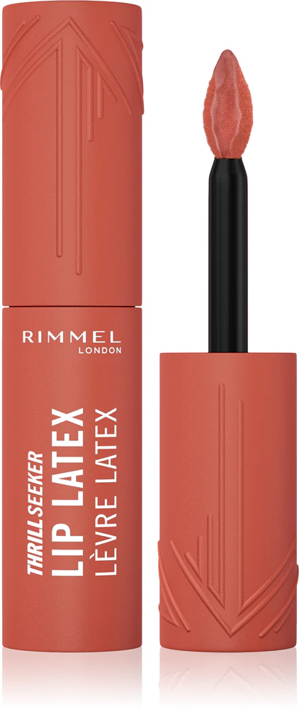Rimmel Thrill Seeker Lip Latex Liquid Lipstick Farbton 200 So Peachy 6 ml