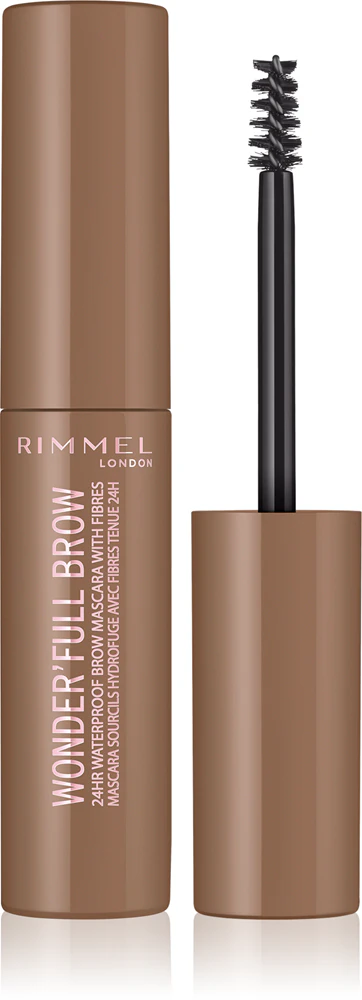 Rimmel WonderFull Brow Waterproof Eyebrow Mascara Farbton 001 Light 4.5 ml