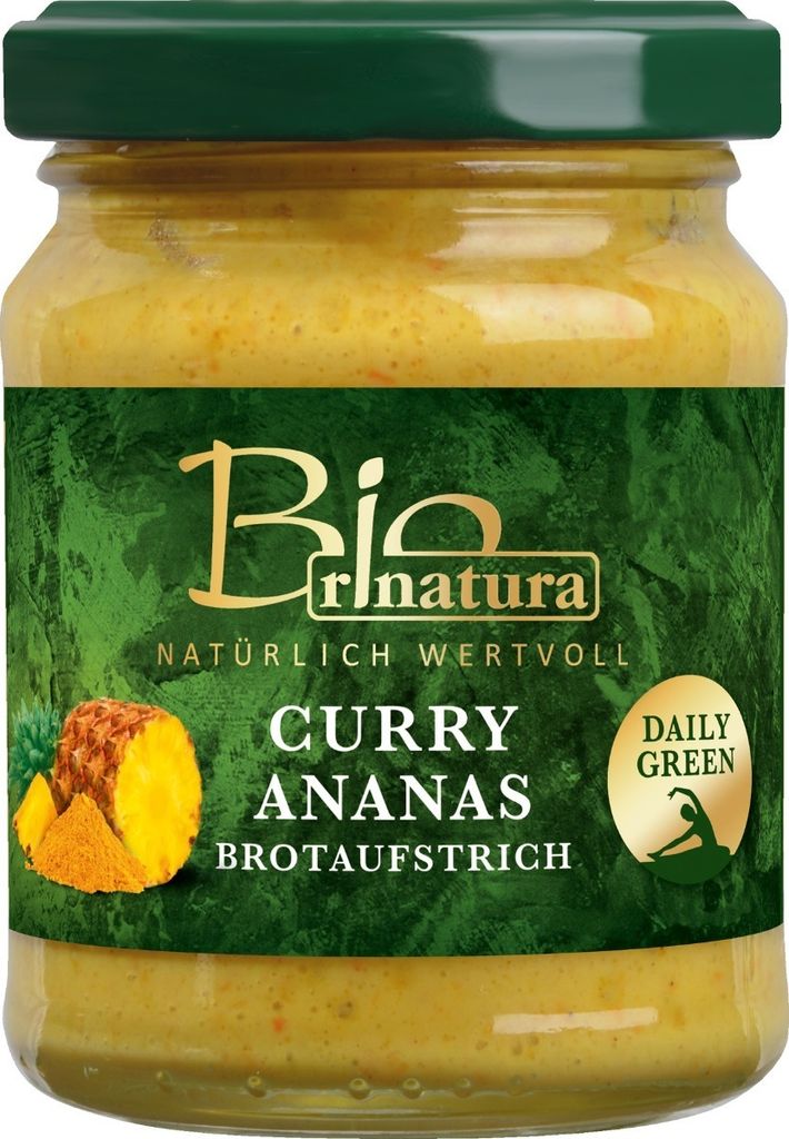 Rila rinatura spread curry pineapple, 115g