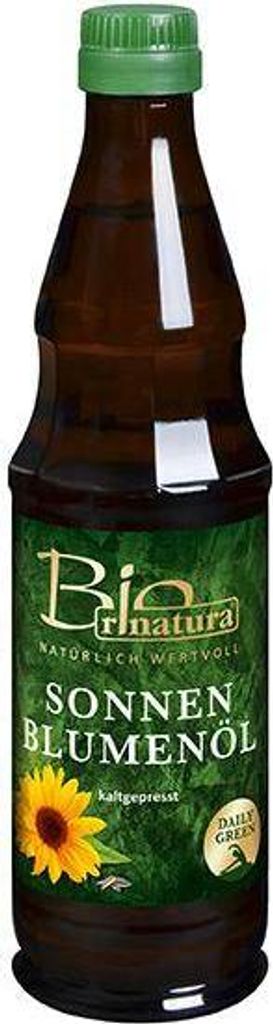 Rila Rinatura cold-pressed sunflower oil, 500 ml bottle, vegan, mild and robust flavor 500 ml