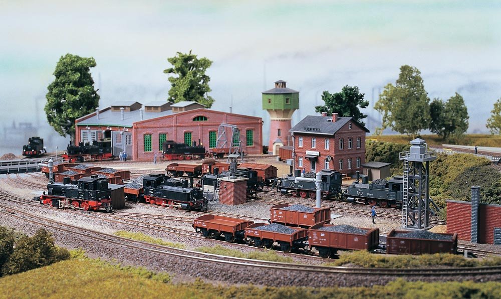 Auhagen Ring Locomotive Shed