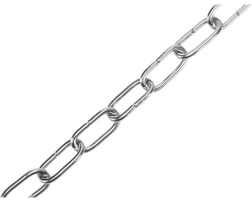 Pösamo Ring chain 1601 Ø 2 mm welded galvanized sold by the meter