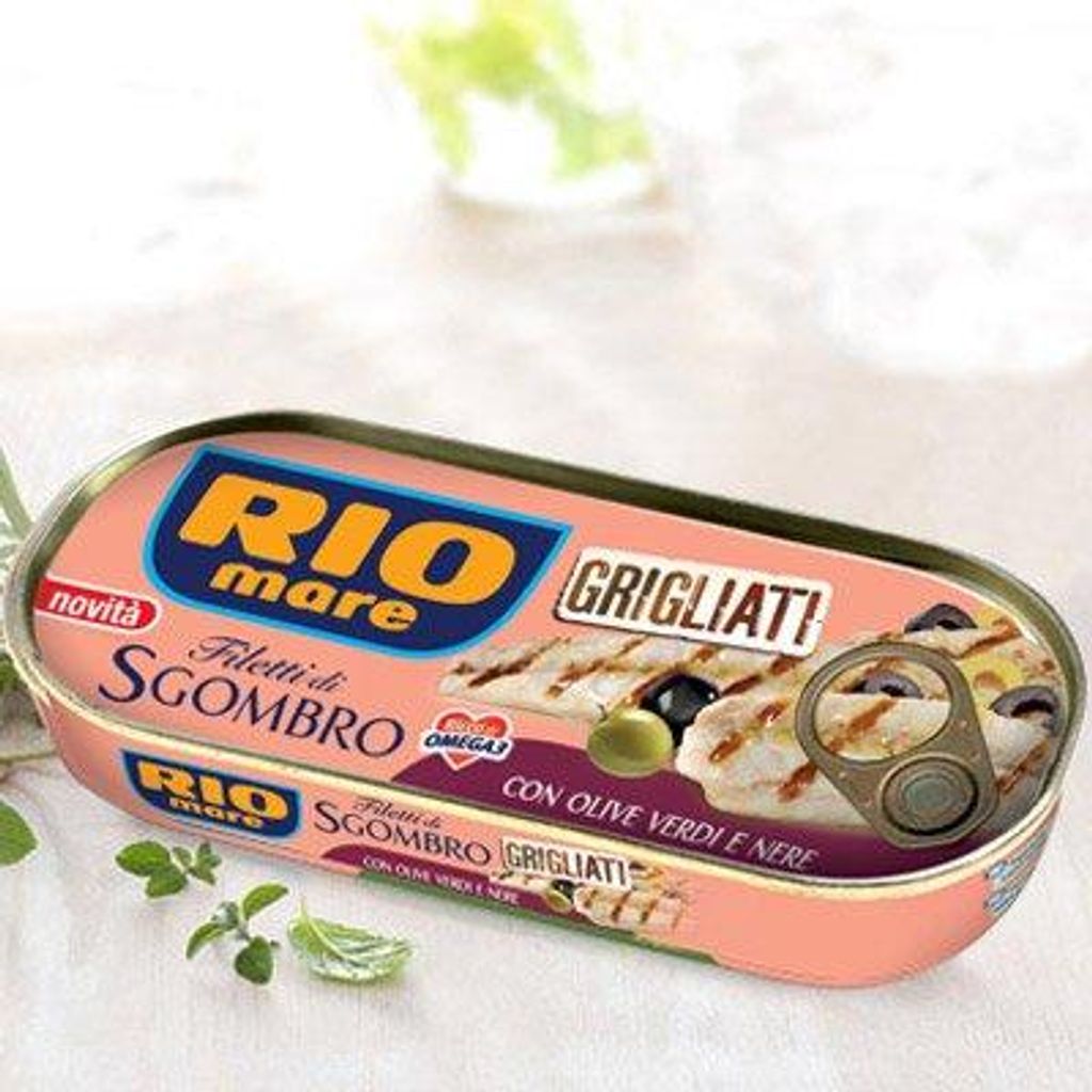 RIO MARE Threads Grilled Tuna with Olives 120 grams - Italy 120g