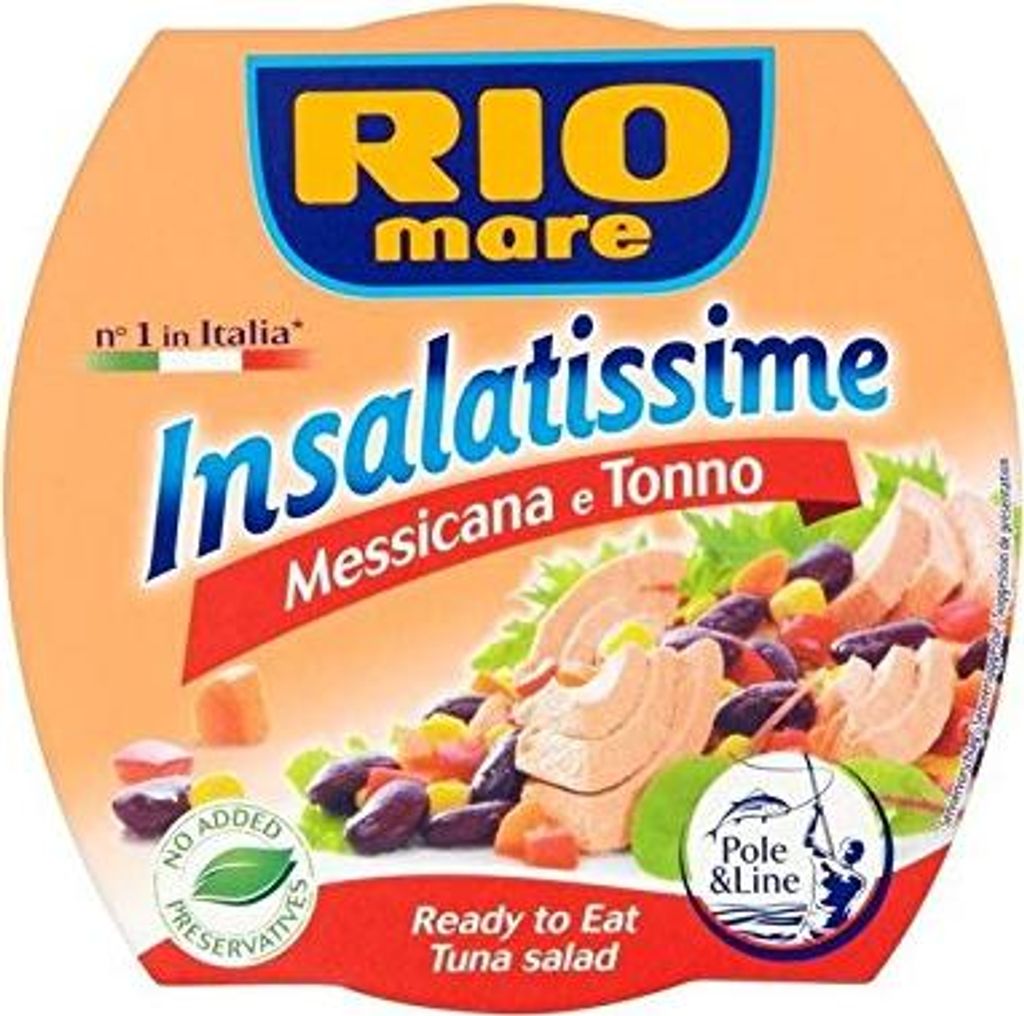 Rio Mare Tuna Salad Mexican Style 160g - Pack of 2 160g