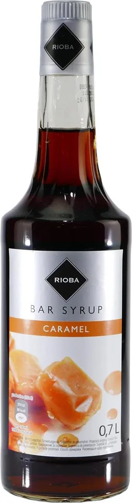 Liqueur & Wine Trade GmbH Rioba Caramel Bar Syrup Drink Syrup 700 ml