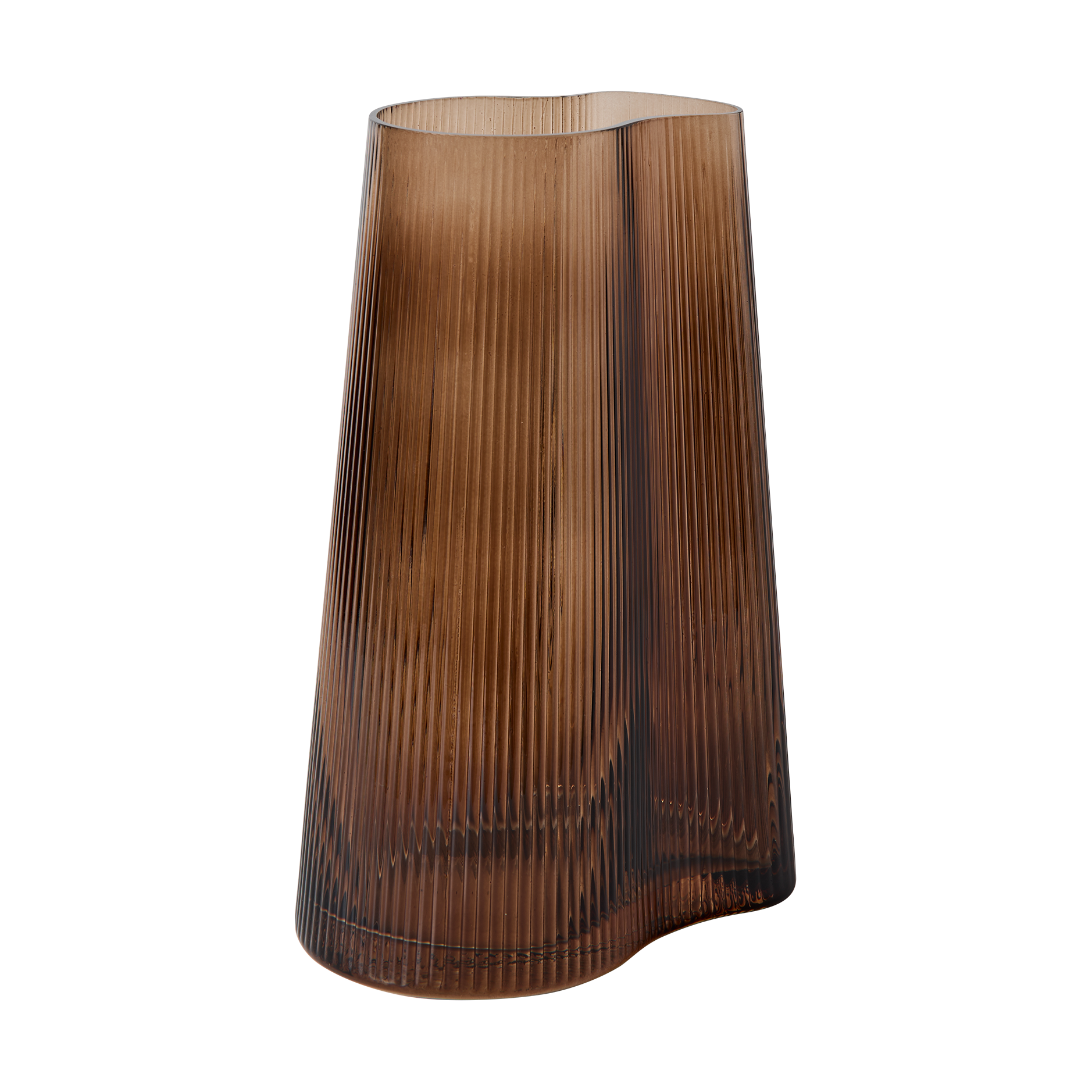 muubs Ripe Vase, Smoked brown, 26 cm