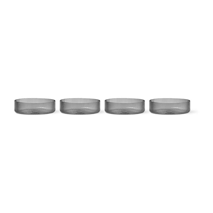 Ferm Living Ripple cerealsils 4-pack pack