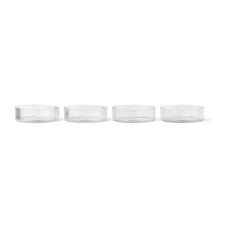 Ferm Living Ripple cerealsils 4-pack pack