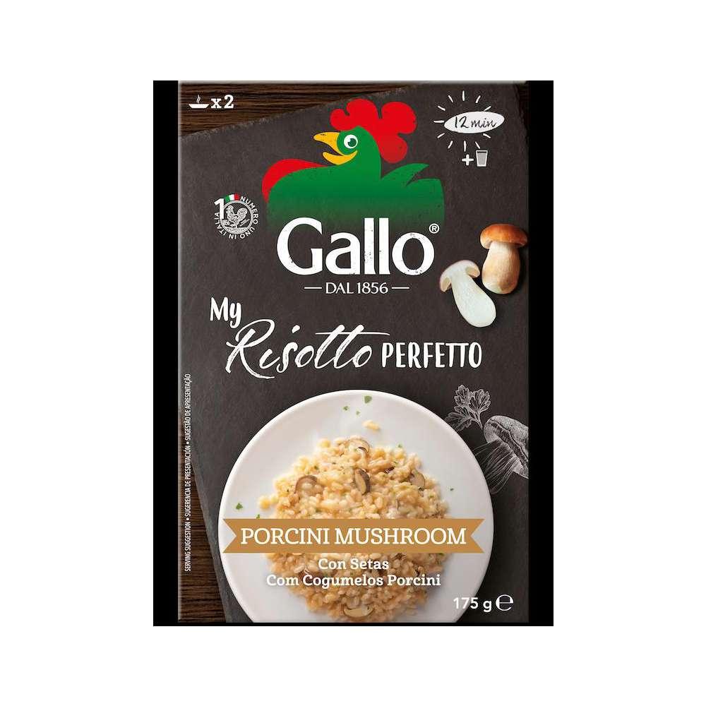 Gallo Risotto Perfetto with porcini mushrooms