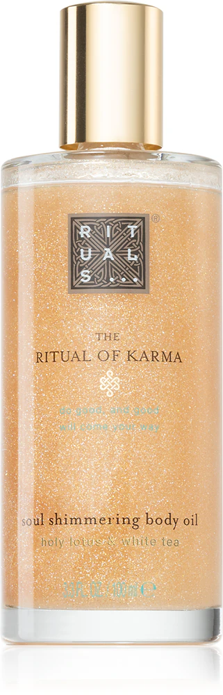 Rituals The Ritual Of Karma glitter oil for a more striking tan