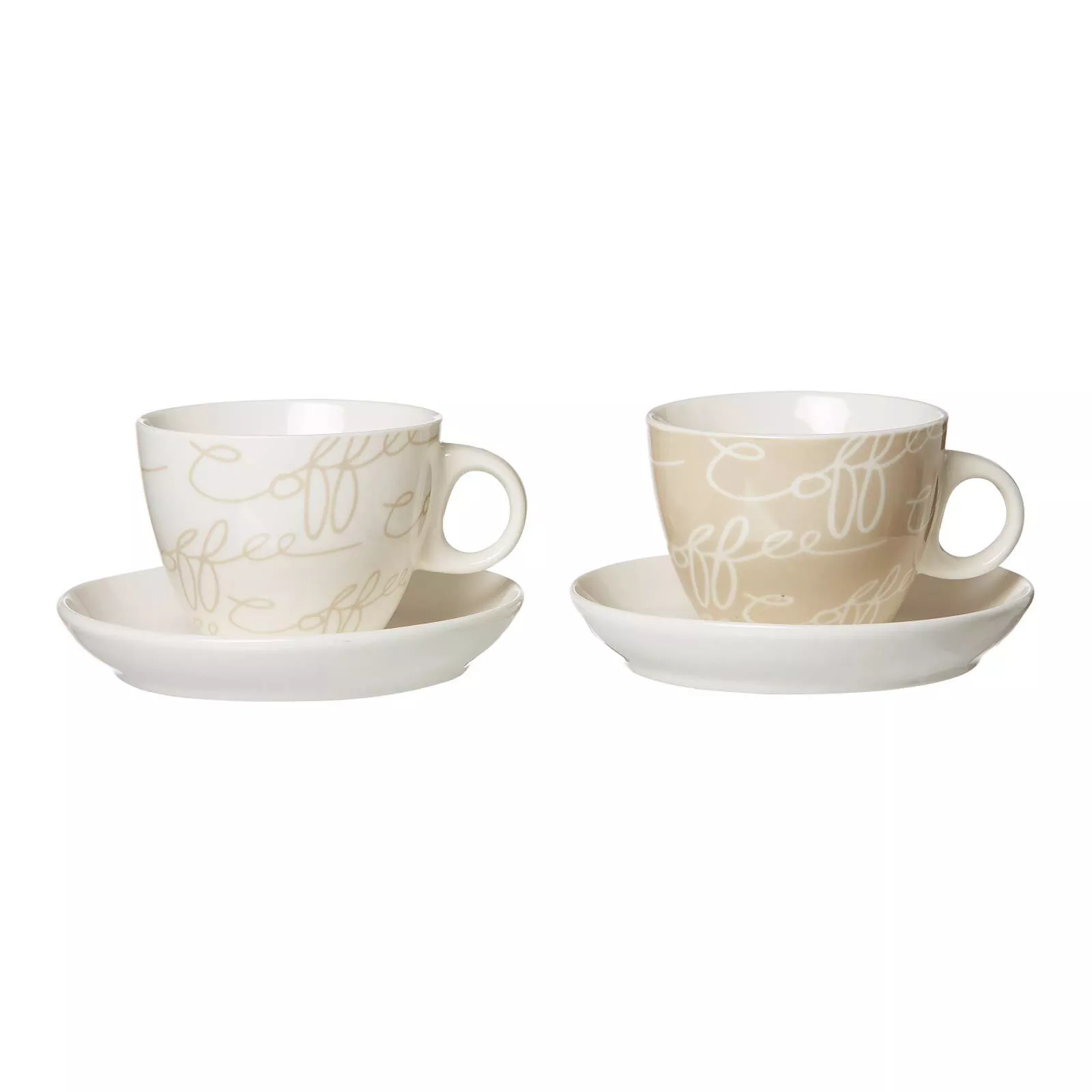 Ritzenhoff Breker CAPPUCCINO DISHES Cornello multicolored 4-piece set