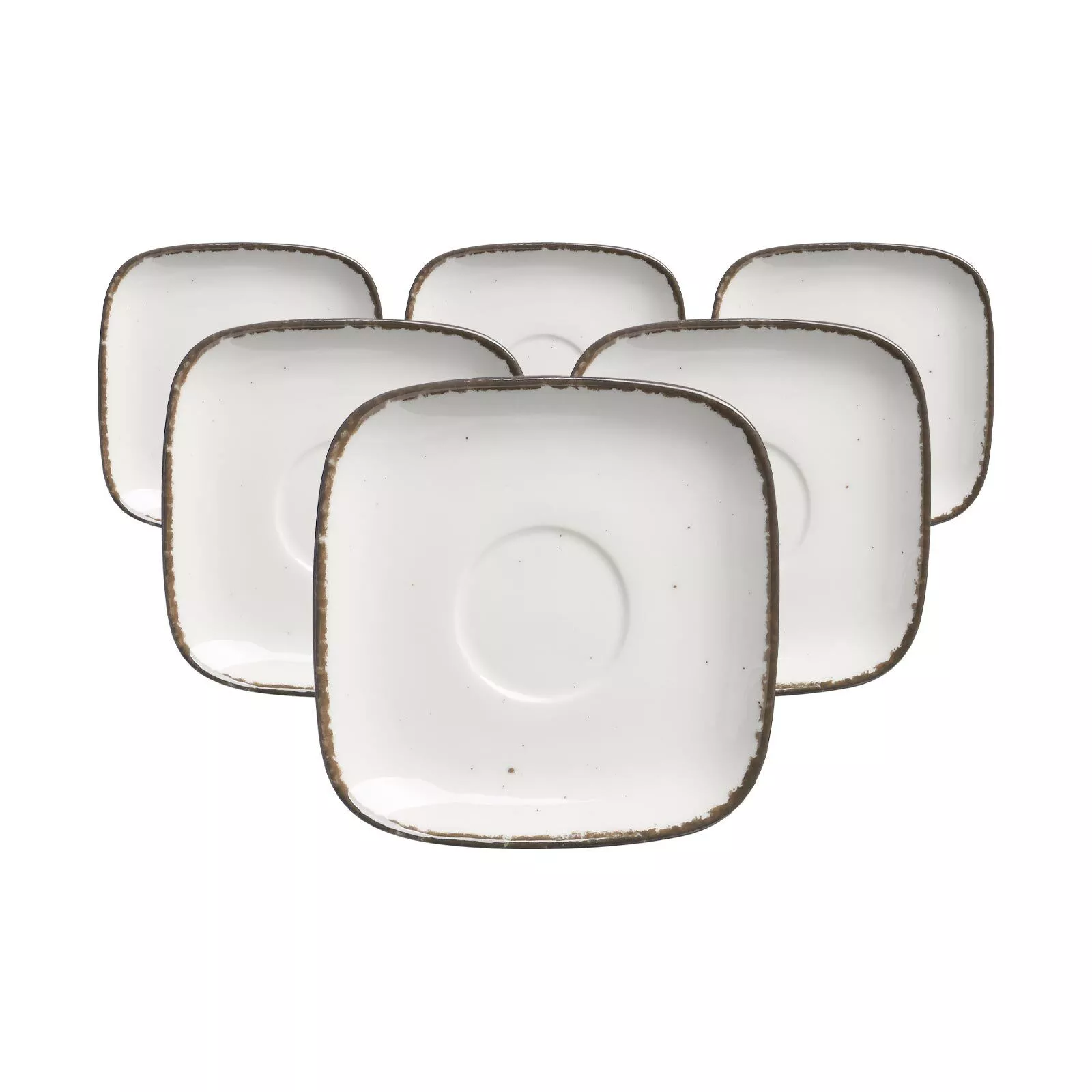 Ritzenhoff Breker ESPRESSO SAUCERS Casa Beige ø 10 cm set of 6