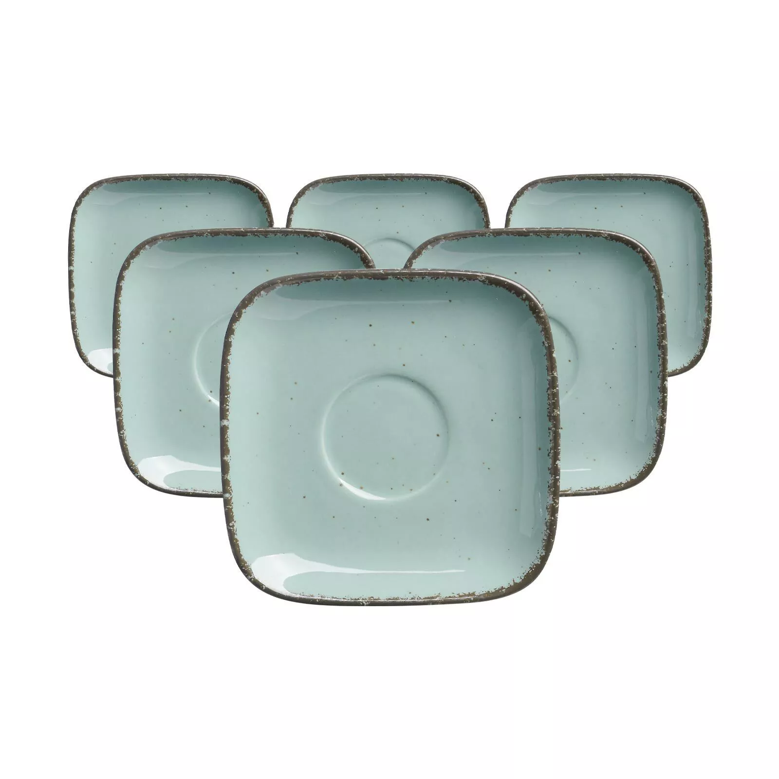 Ritzenhoff Breker ESPRESSO SAUCERS Casa Blue ø 10 cm set of 6