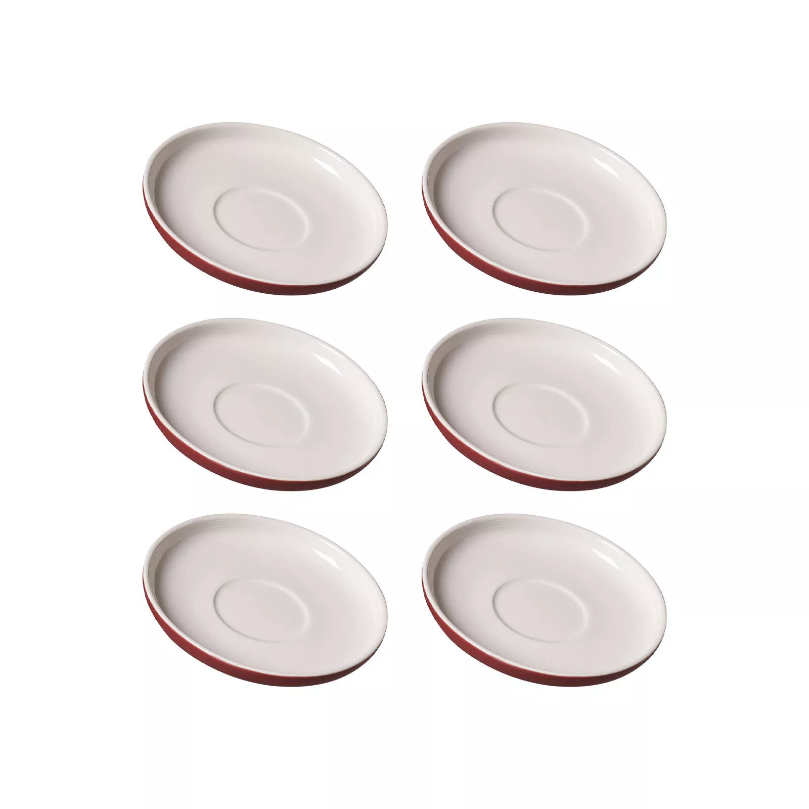 Ritzenhoff Breker ESPRESSO SAUCERS Jasper berry ø 10.5 cm set of 6