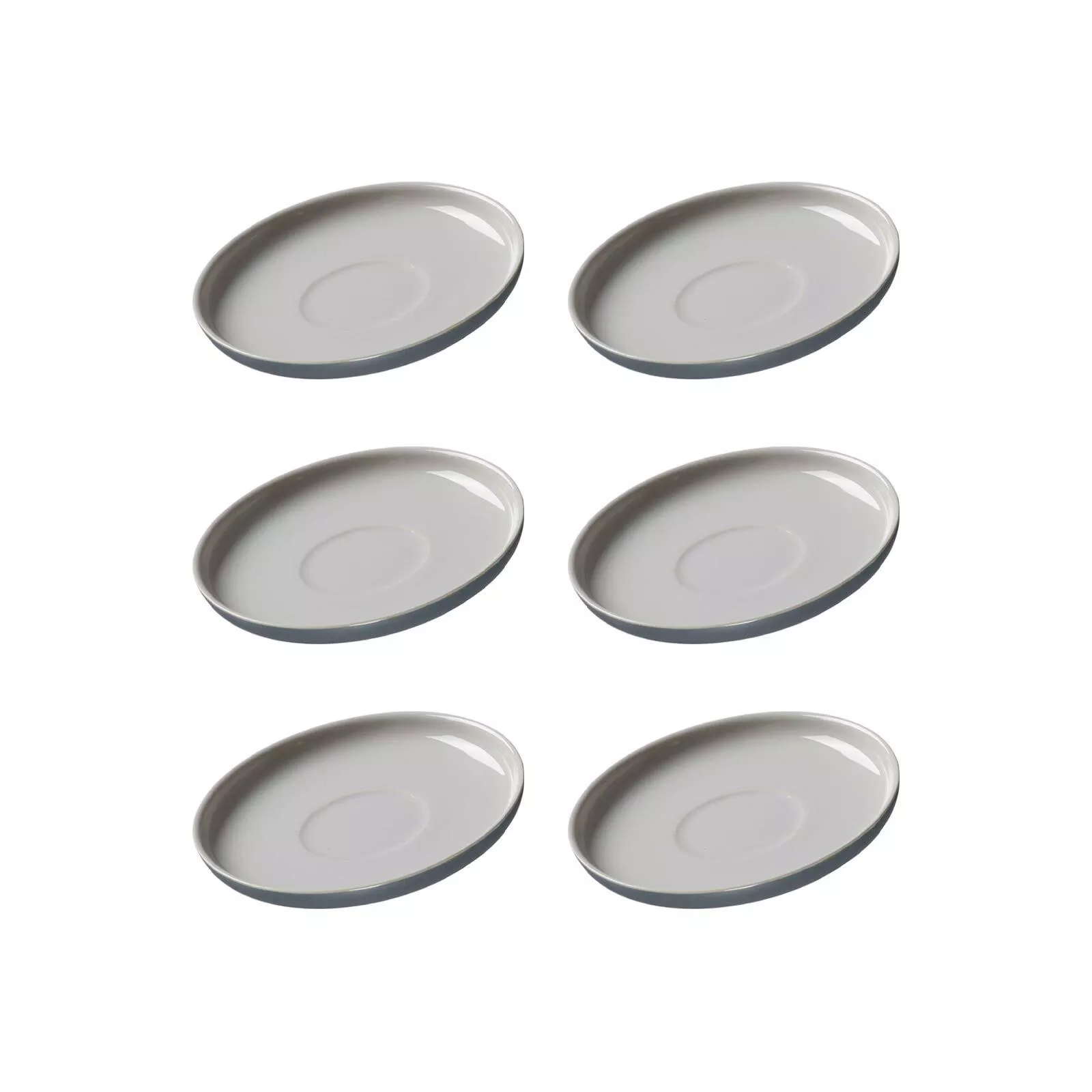Ritzenhoff Breker ESPRESSO SAUCERS Jasper gray ø 10.5 cm set of 6