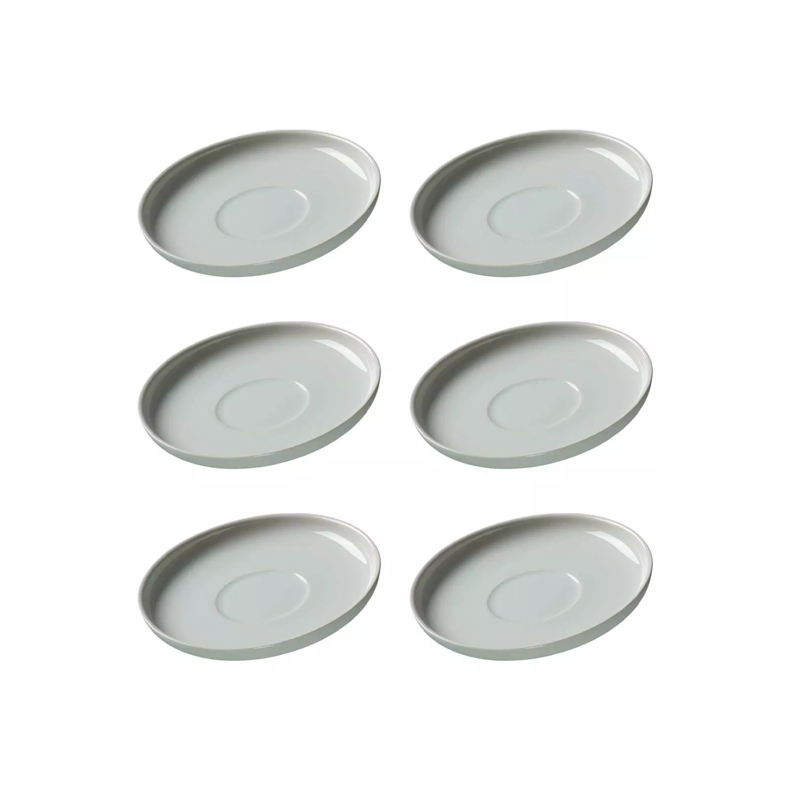Ritzenhoff Breker ESPRESSO SAUCERS Jasper mint ø 10.5 cm set of 6