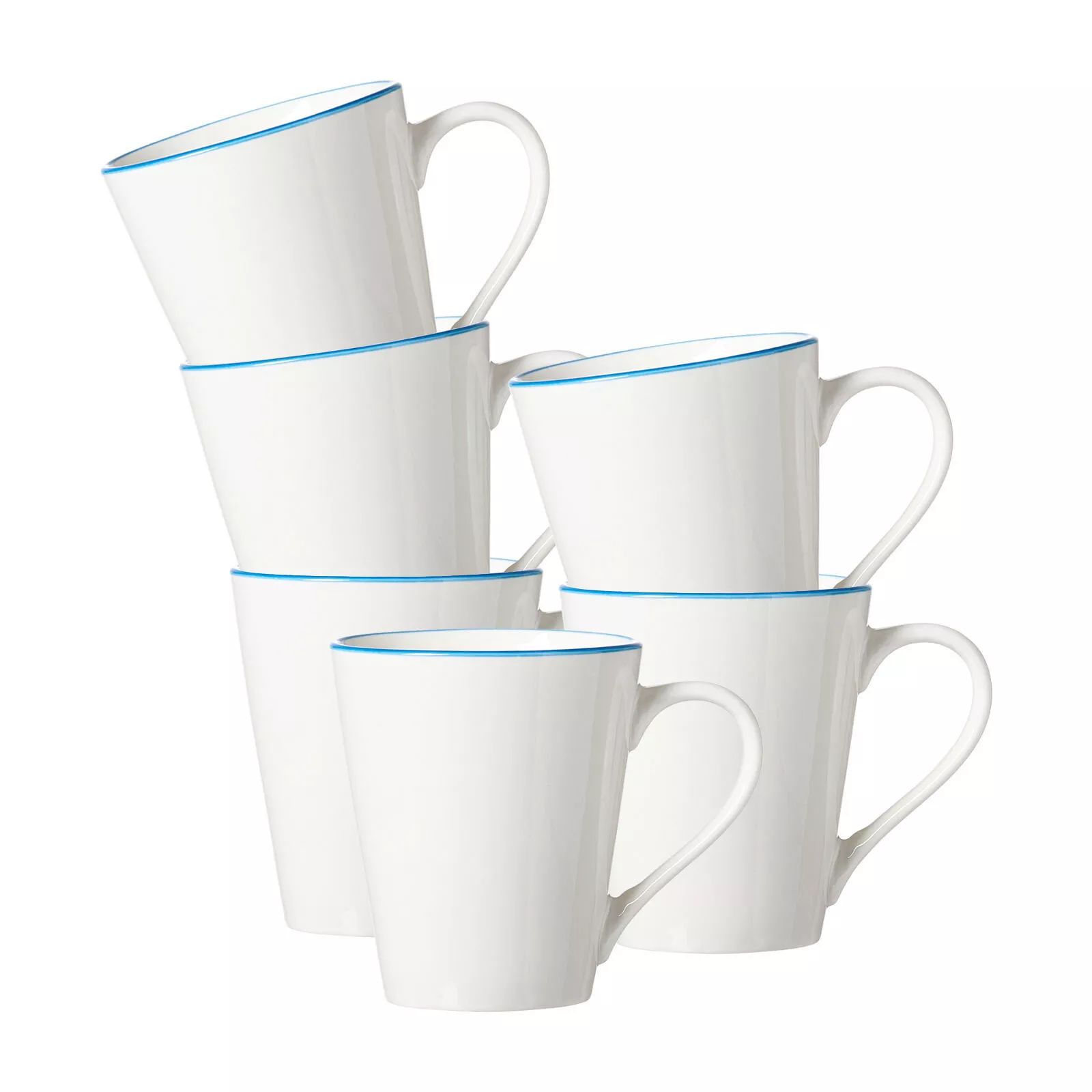 Ritzenhoff Breker Mug Adela blue 300 ml 6-piece set