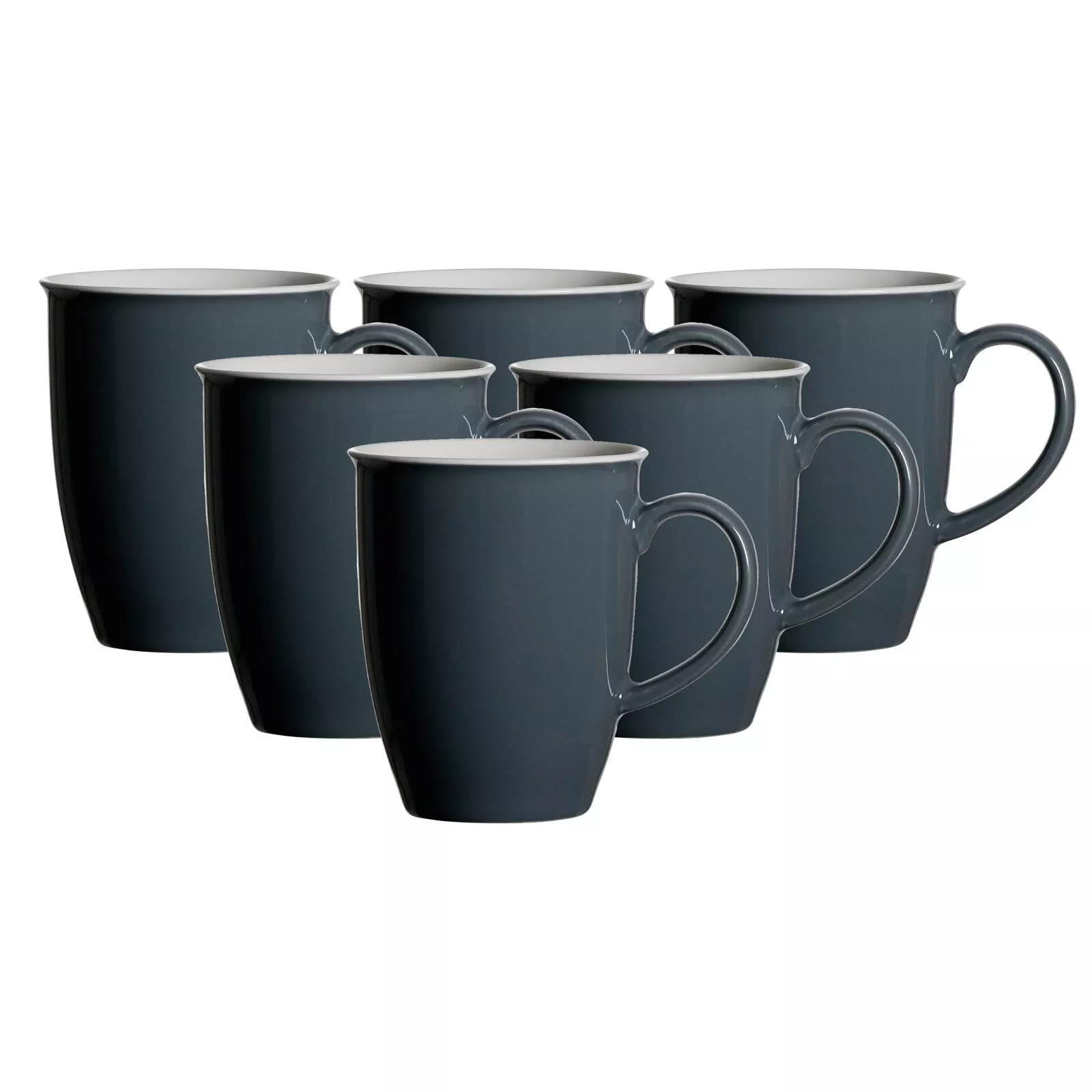 Ritzenhoff Breker Coffee Mug Doppio Anthracite 320 ml 6-piece set