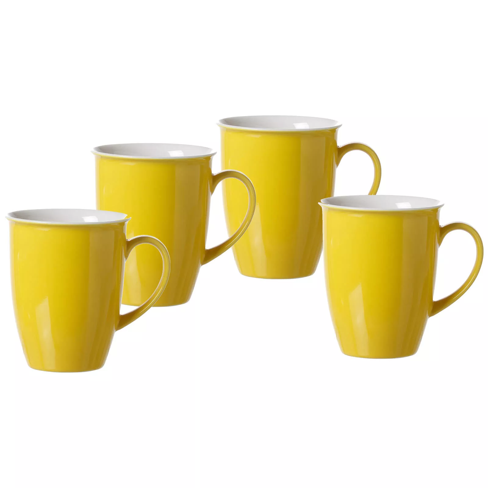 Ritzenhoff Breker Coffee Mug Doppio Yellow 320 ml 4-piece set