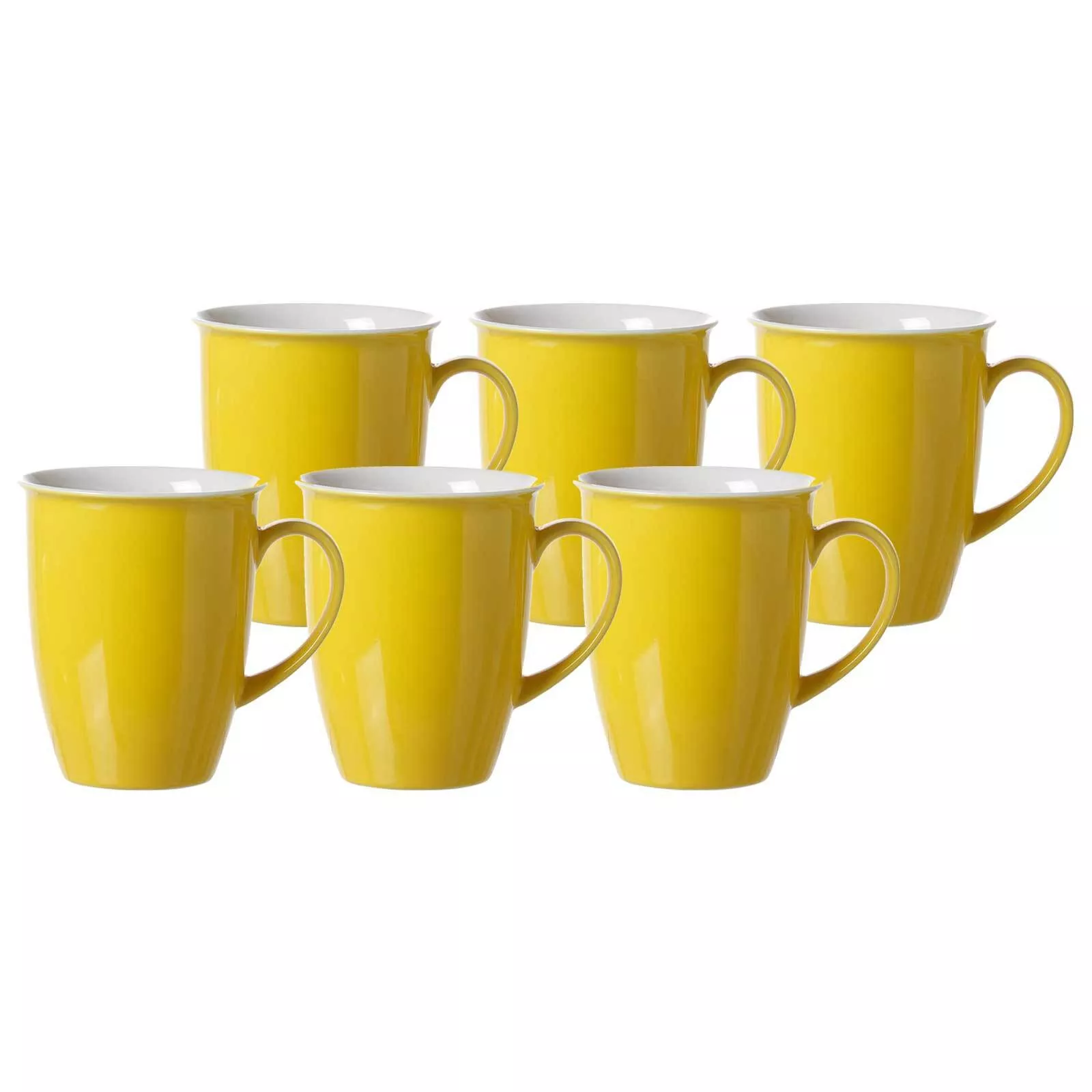 Ritzenhoff Breker Coffee Mug Doppio Yellow 320 ml 6-piece set