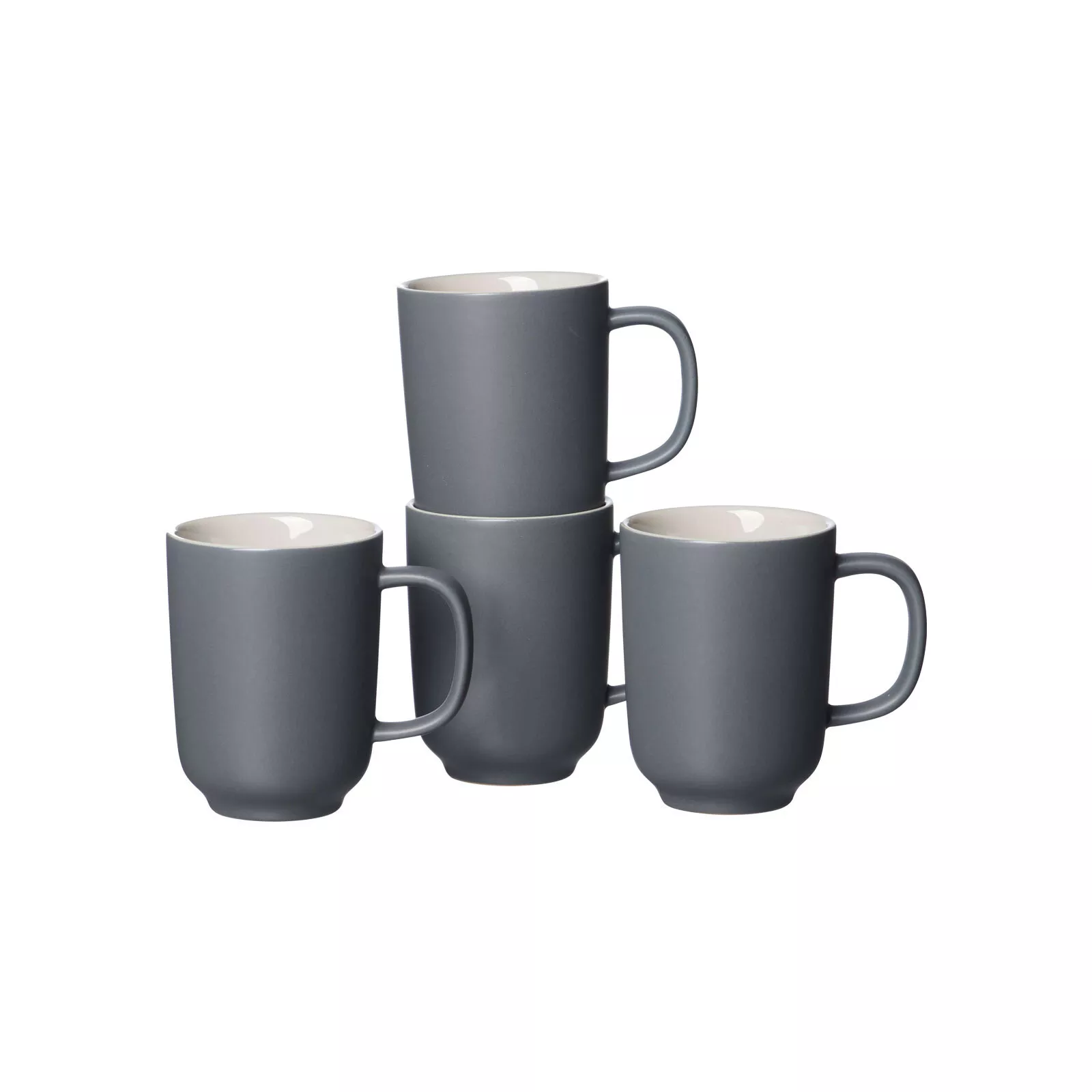 Ritzenhoff Breker Coffee Mug Jasper Grey 285 ml Set of 4
