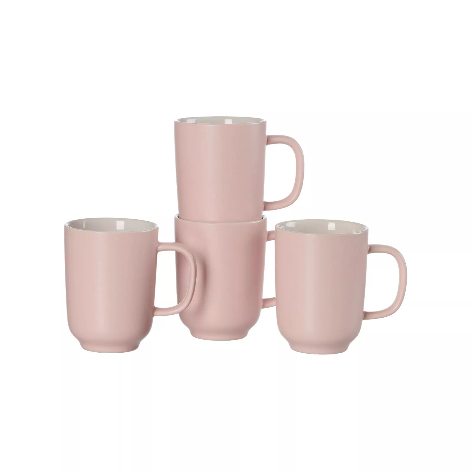 Ritzenhoff Breker Coffee Mug Jasper Pink 285 ml Set of 4