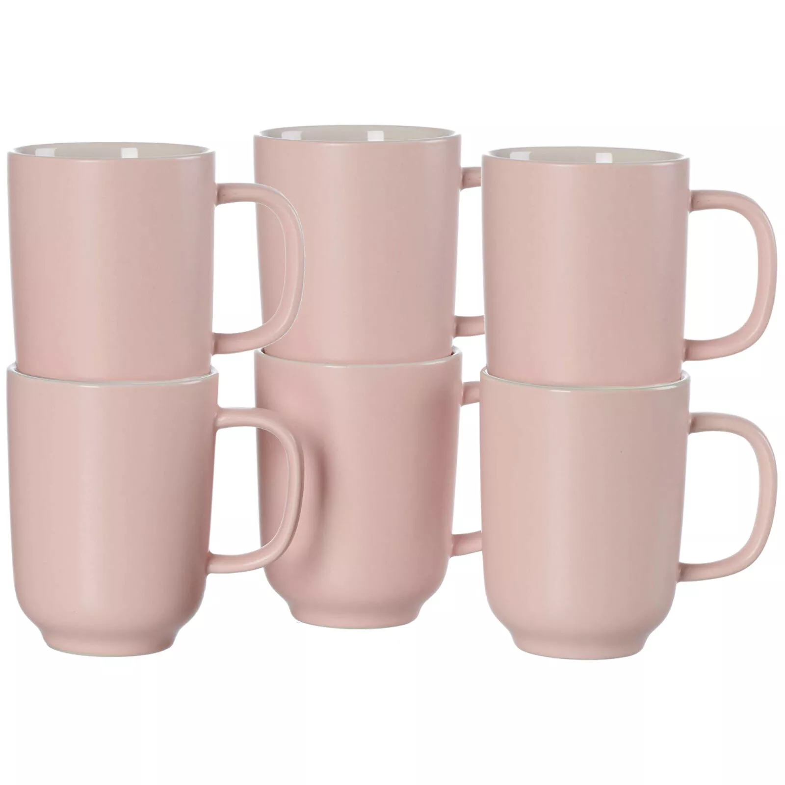 Ritzenhoff Breker Coffee Mug Jasper rosé 285 ml Set of 6