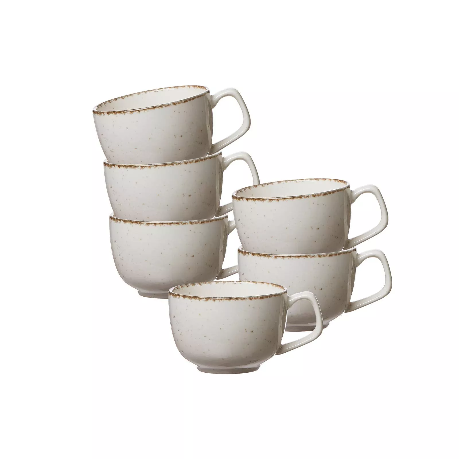 Ritzenhoff Breker Coffee Cups Casa beige 200 ml 6-piece set