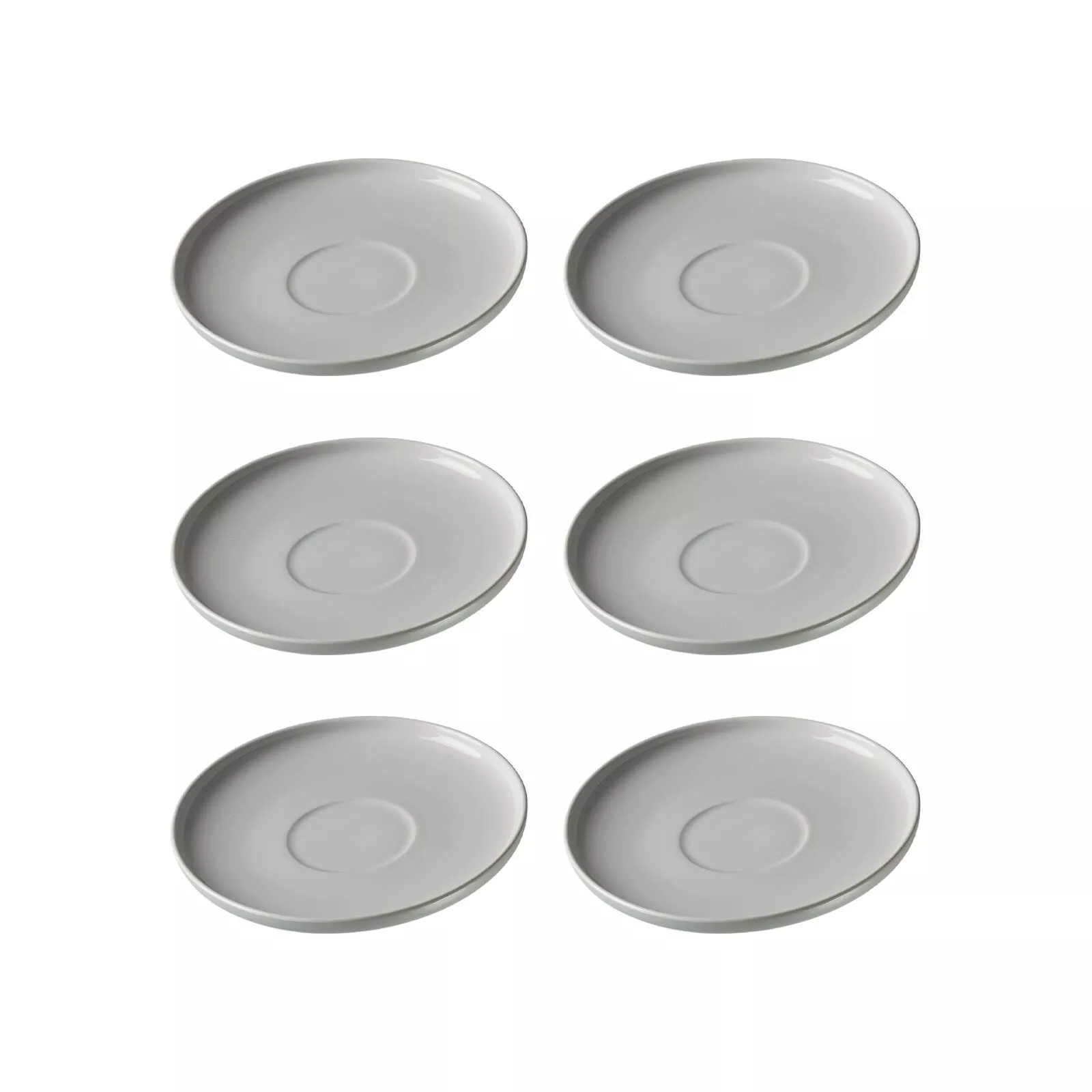 Ritzenhoff Breker Coffee Saucers Jasper mint ø 15.0 cm Set of 6