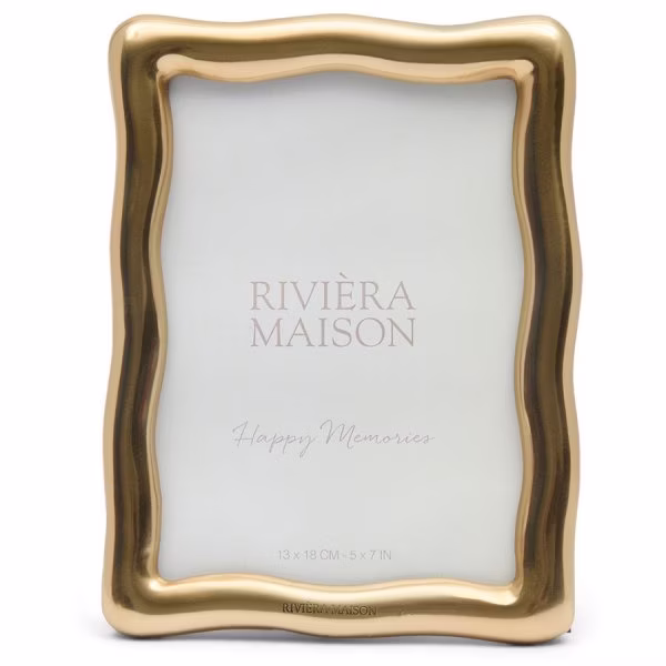 Riviera Maison Wavy Photo Frame Metal 13